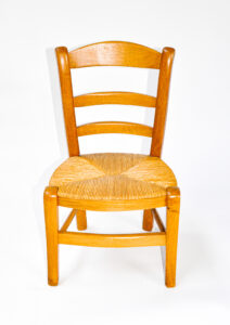 Chaise artisanale bas enfant Louis Philippe