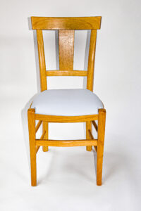 Chaise artisanale Directoire similicuir