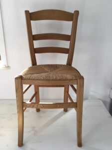 Chaise artisanale Louis Philippe